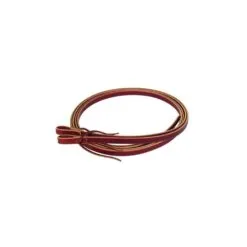 Professional's Choice Burgundy Latigo Split Reins With Waterloops