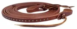 Professional's Choice Ranch Dotted Pineapple Knot Split Reins