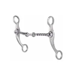 Professional's Choice Twisted Wire Dogbone Snaffle Bit