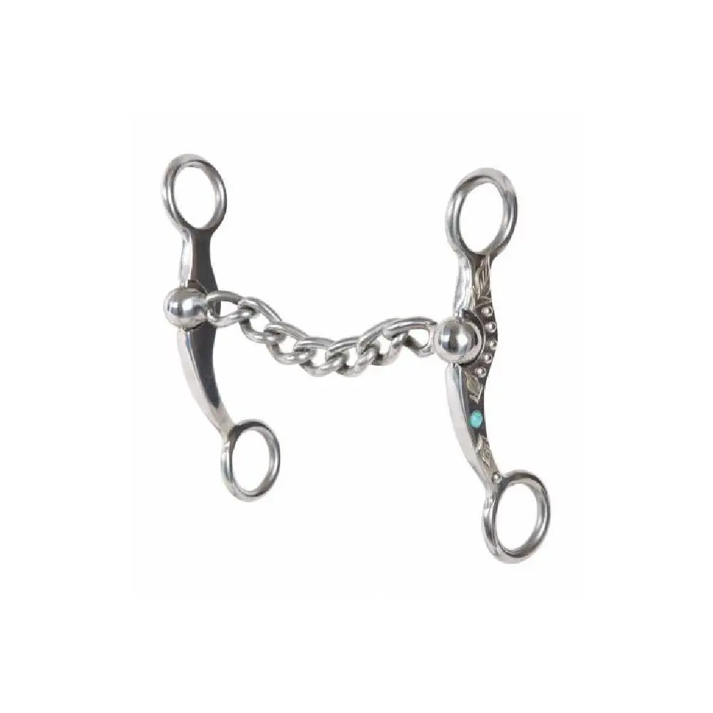 Professional's Choice Turquoise Feather Shank Chain Bit 3 Professional's Choice Turquoise Feather Shank Chain Bit