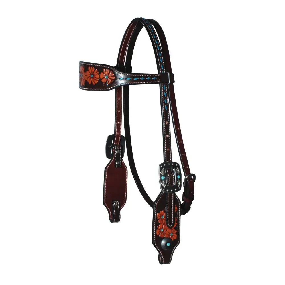 Professional's Choice Forget-Me-Not Browband Headstall 3 Professional's Choice Forget-Me-Not Browband Headstall