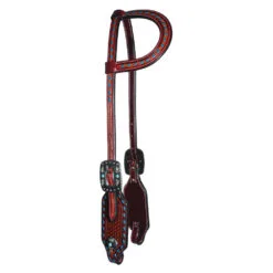 Professional's Choice Basket Weave Collection One Ear Headstall