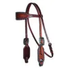 Professional's Choice Basket Weave Collection Browband Headstall