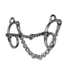 Professional's Choice Equisential Route 66 Twisted Snaffle Dogbone Bit