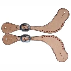 Professional's Choice Buckstitched Men's Pecos Roughout Spur Straps