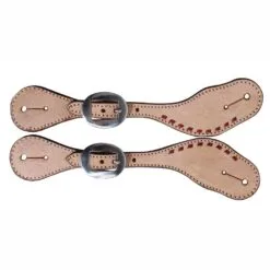 Professional's Choice Buckstitched Roughout Stratford Spur Straps