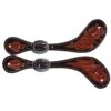Professional's Choice Ladies Floral Spur Straps