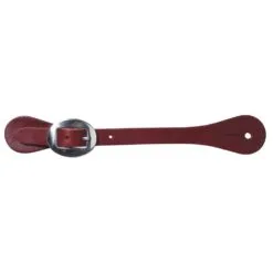 Professional's Choice Men's Burgundy Latigo Spur Straps