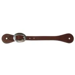 Professional's Choice Men's Chocolate Harness Leather Spur Straps