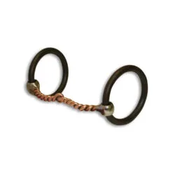 Professional's Choice Bob Avila Copper Twist Mouth Snaffle Bit