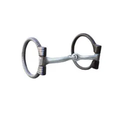 Professional's Choice Professionals's Choice Bob Avila D-Ring Snaffle Bit With Silver