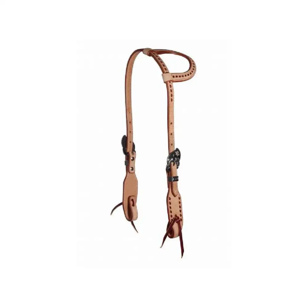 Professional's Choice Elvis Roughout Collection One-Ear Headstall 3 Professional's Choice Elvis Roughout Collection One-Ear Headstall