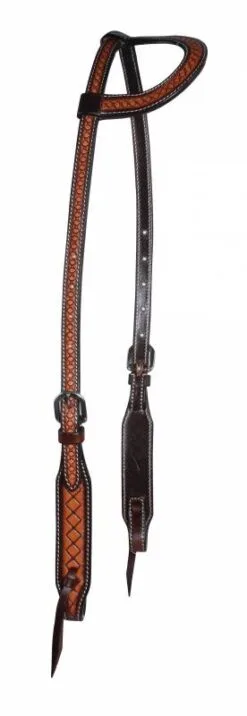 Professional's Choice Crosshatch One-Ear Headstall