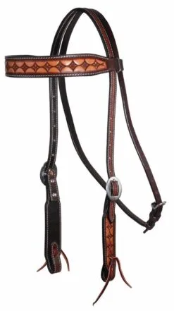 Professional's Choice Diamond Browband Headstall