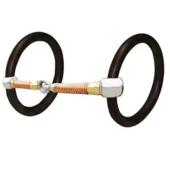Professional's Choice Bob Avila Copper Wrapped Snaffle Bit