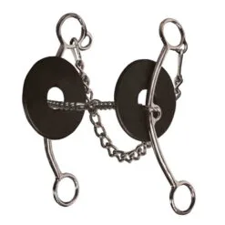 Professional's Choice Brittany Pozzi Lifter Series Long Shank Twisted Wire Snaffle Bit