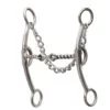 Professional's Choice Derby Bit 6.75" Three Piece Twisted Wire Snaffle Bit -Professional Choice Shop brb 302